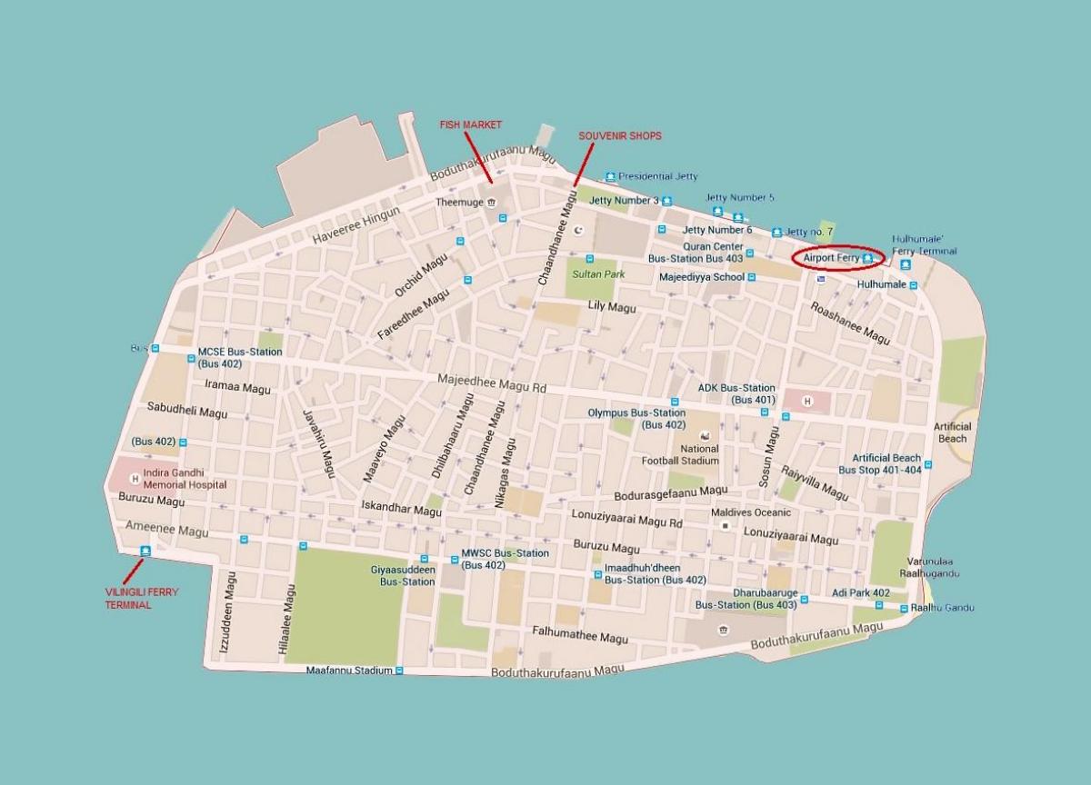 mapa do sexo masculino da cidade de ilhas maldivas